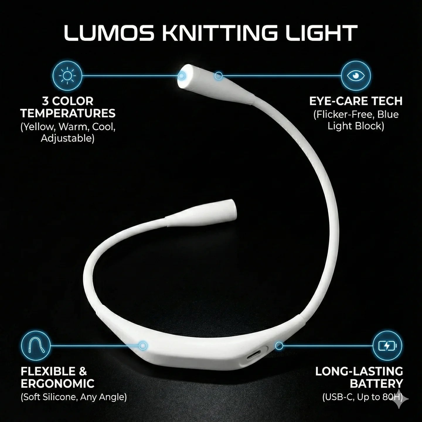 Lumos Knitting Light